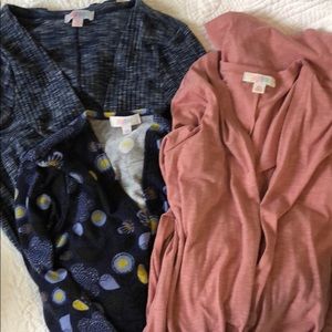 3 LulaRoe Sarahs, XS